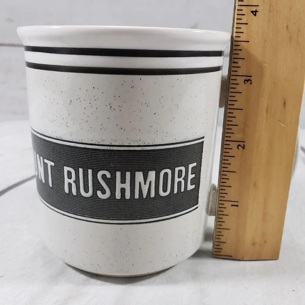 Mount Rushmore Mug Vintage Coffee Tea Cup Ceramic